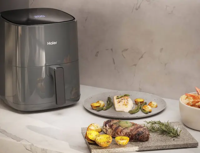 Φριτέζα αέρος Haier HAF5P 011 με ισχύ 1500W και χωρητικότητα 5lt 38600008 3