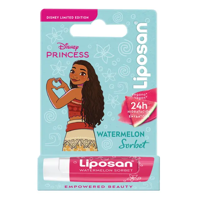 Liposan Σορμπέ Καρπούζι Disney Limited Edition Ενυδατικό Balm Χειλιών, 4.8g