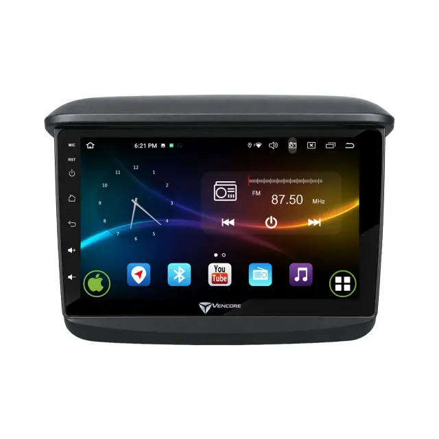 VenCore Οθόνη Multimedia Android 15 9" 9109A MTK6762 Octa-Core 2GB/32GB IPS με Πρόσοψη, CarPlay, Android Auto και Υποστήριξη Κάμερας Οπισθοπορείας AHD για Mitsubishi 200 Pajero Sport 2006-2015 – Μαύρη (3236-10007-0314B) 2