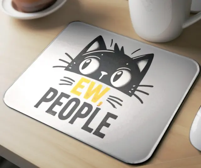 Mousepad cat A04 Διαστάσεις: 23cm(μήκος) x 20cm (ύψος) 2