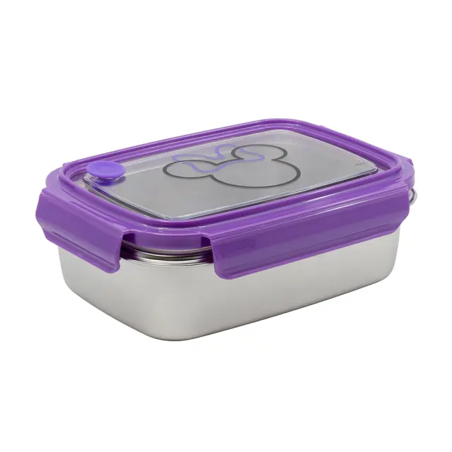 Aνοξείδωτο μεγάλο φαγητοδοχείο 1020ml Minnie Mouse - Stor - ST01040 2