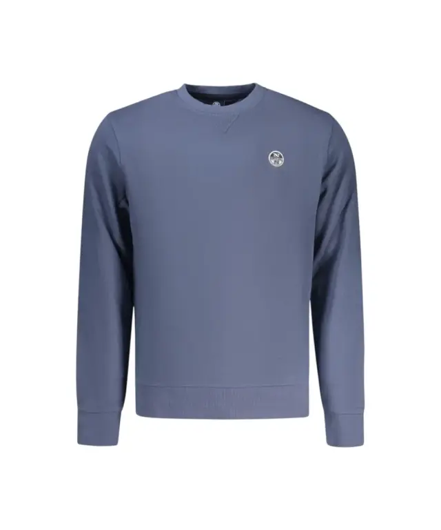 North Sails- Ανδρικό Φούτερ Hoodie Regular Fit 993035-000-0772 Μπλε Ουρανού 3
