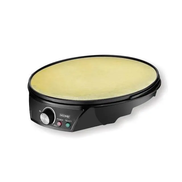 Hoomei Κρεπιέρα επιφάνειας 30cm 1200W Μαύρη HM-5855 2