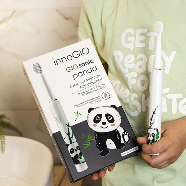 INNOGIO SONIC ΠΑΙΔΙΚΗ ΗΛΕΚΤΡΙΚΗ ΟΔΟΝΤΟΒΟΥΡΤΣΑ PANDA 2