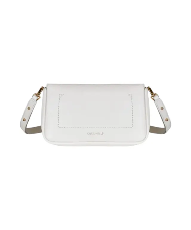 Coccinelle - Γυναικεία τσάντα Ώμου C-Me Lock Mini Bag E5U4K520101-N17 Λευκό 3