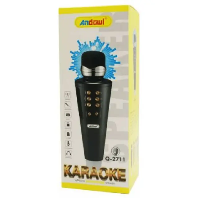 Andowl Q-2711 Ασύρματο Μικρόφωνο Karaoke 2