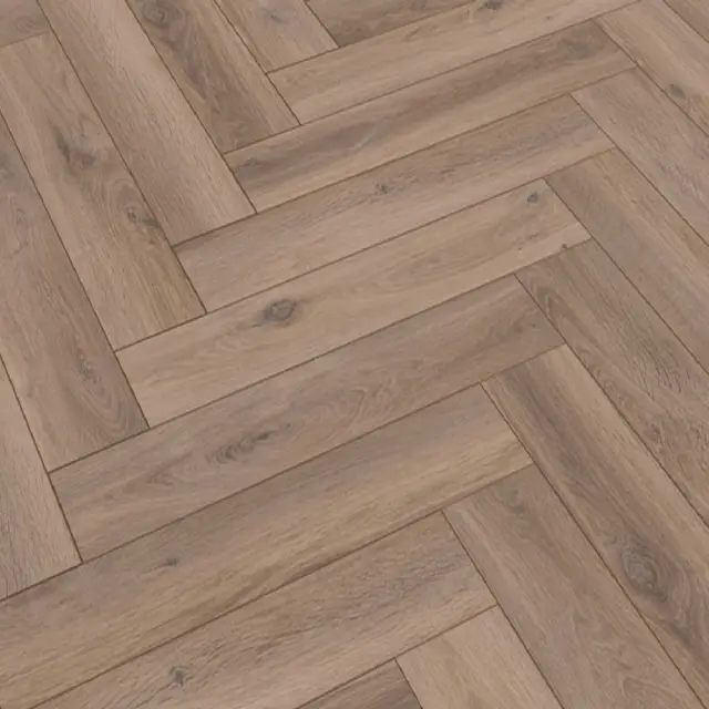 Kronotex Πάτωμα laminate Herringbone 8mm-AC4/32 Metz Oak Κιβ: 1,238 m2 / D3766