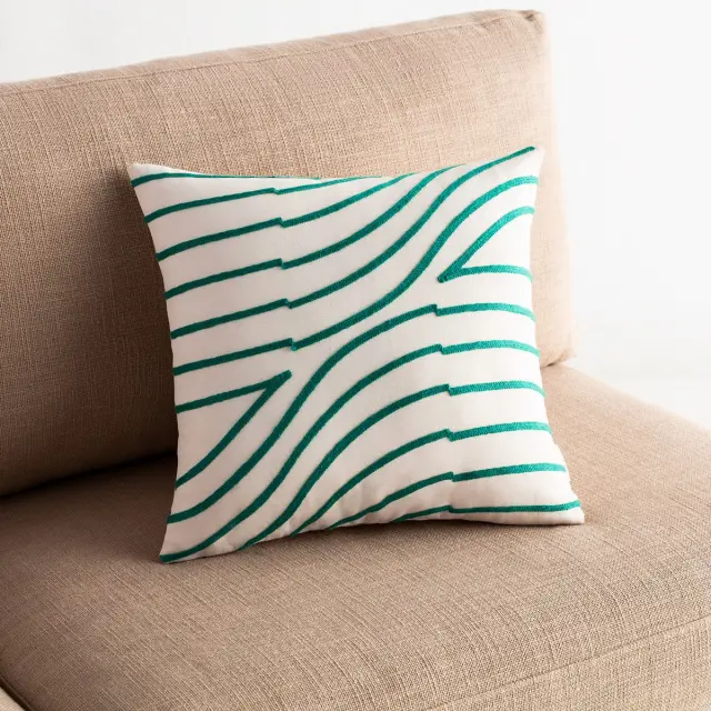 Μαξιλαροθήκη 43x43 GOFIS HOME Amon Aqua
