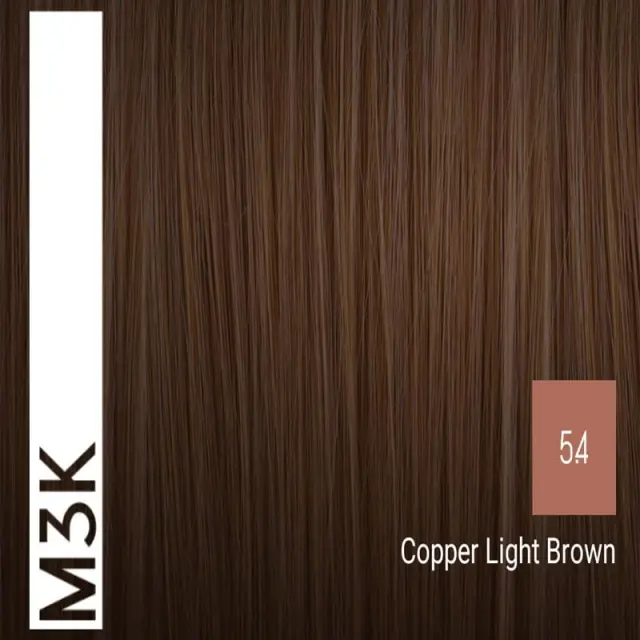 Sensus M3K Permanent Hair Color 5.4 Copper Light Brown 100ml - (μόνιμη βαφή χάλκινο ανοιχτό καστανό) 2
