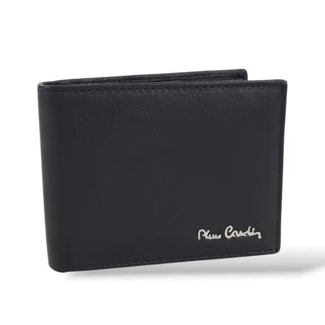 Ανδρικό Πορτοφόλι RFID Γνησιο Δέρμα Pierre Cardin 8806-BIS01. Μαυρο