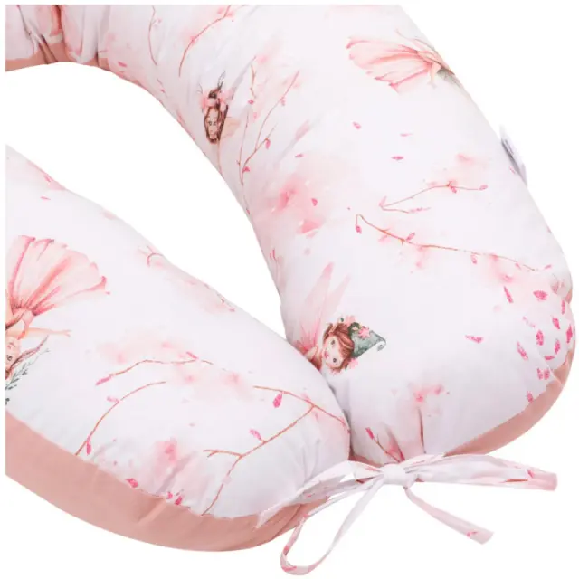 Jukki Μαξιλάρι Θηλασμού/Εγκυμοσύνης 170cm Little Fairy 5904506824281 Ροζ 2