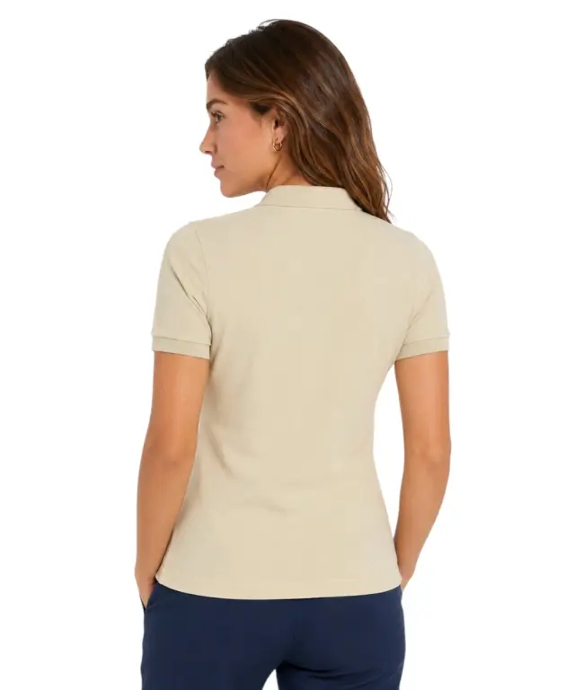 Norway Nautical School - Γυναικείο Μπλουζάκι Polo 858710-BEIGE Μπεζ - M 2