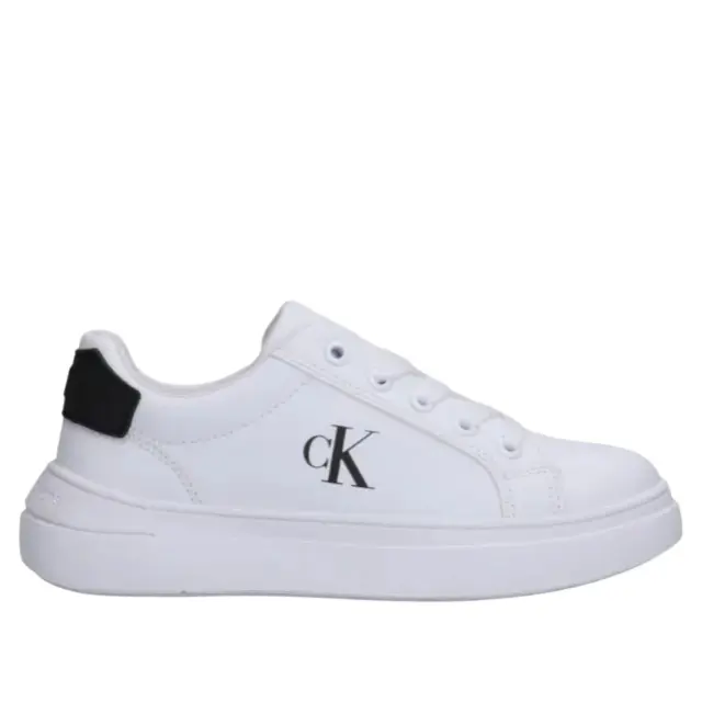 Unisex Εφηβικά Sneakers Calvin Klein V3X9-83167-1355X002 Λεύκα (35-40) Άσπρο - 35