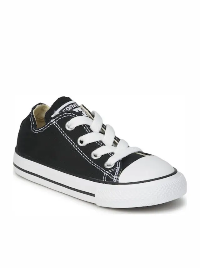 Converse Infant Unisex Chuck Taylor All Star OX Canvas Μαύρο - Άσπρο 7J235C (Converse) 2
