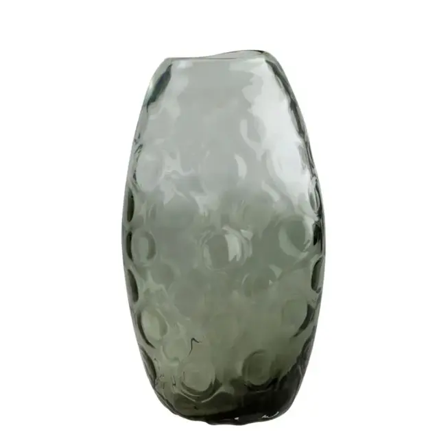 Βάζο smokey φυσητό γυαλί 30,5cm HFA 5481003