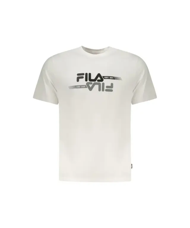 Fila - Ανδρικό T-shirt Manta FAM1126-10001 Λευκό