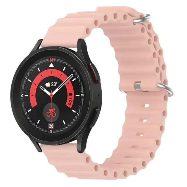 Ocean Style Λουράκι για Smartwatch 22mm-Vintage Rose OEM