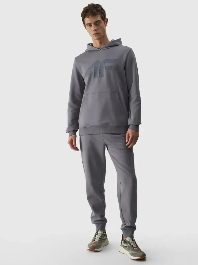 4F Hoodie Grey 4FWMM00TSWSM1464-25S - 2XL 3