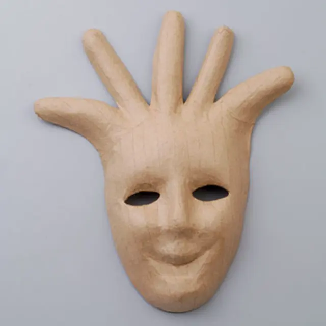Χαρτονένια Μάσκα Harlequin - 32x26cm