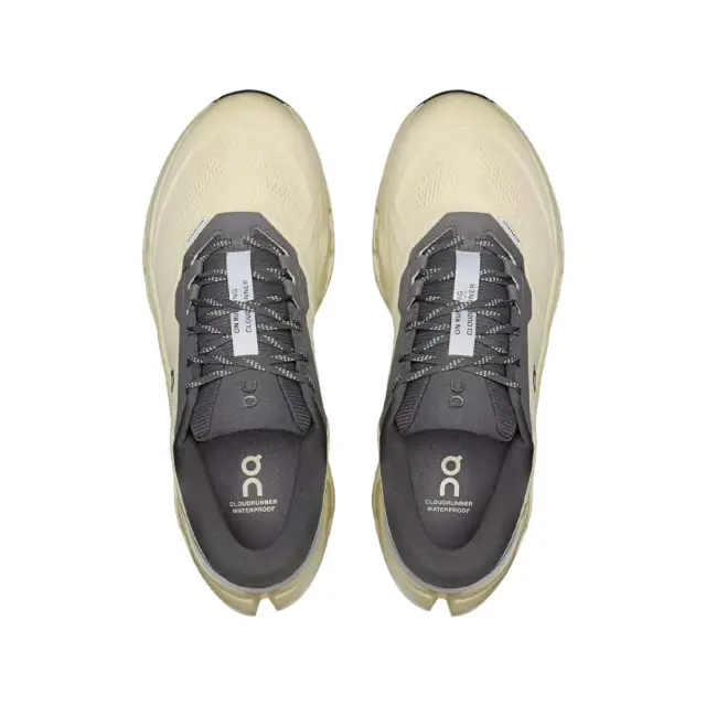 On Men's Cloudrunner 3 Waterproof Γκρι - Κίτρινο 3MG10106044 (On) 3