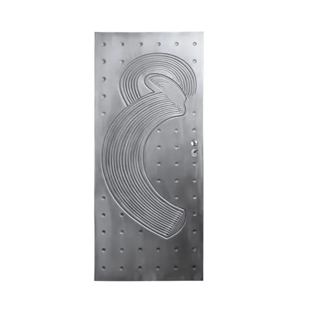 Πόρτα Εσωτερική Ral Inox με πατίνα EX727 από 063x200cm