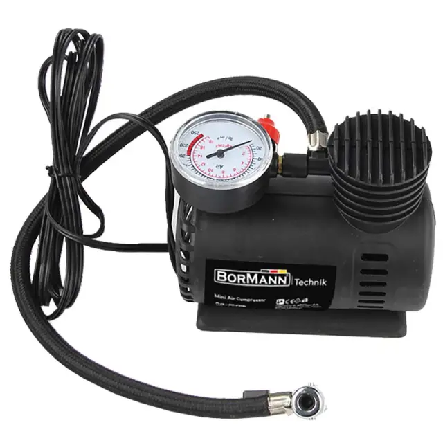 Bormann BWR5111 - Αεροσυμπιεστής 12V με 2 Αντάπτορες (022206)