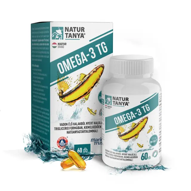 Natur Tanya Mega Omega-3 - Wild Fish Oil 3