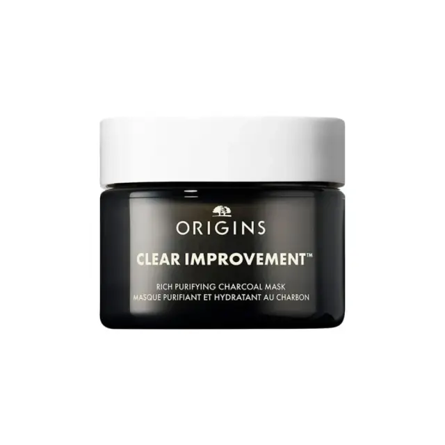 Origins Clear Improvement Rich Purifying Charcoal Mask, Μάσκα Καθαρισμού Προσώπου με Ενεργό Άνθρακα, 30ml