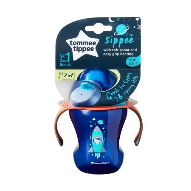 Tommee Tippee Sippee Εκπαιδευτικό Κύπελλο (7+ μηνών) - Μπλε 230ml