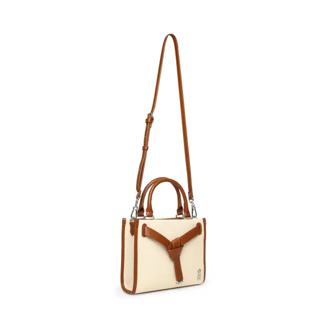 Γυναικεία Τσάντα Χειρός Ώμου Steve Madden Bcolly 13002505-CGS Μπεζ Ψάθα Ταμπά Μπεζ - One Size 2