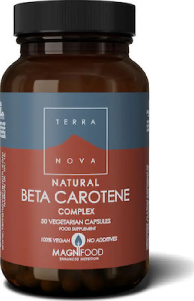 TerraNova Natural Beta Carotene Complex 50 φυτικές κάψουλες