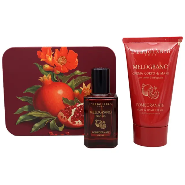 L’Erbolario Melograno Beauty Box Irresistibili Άρωμα, 30ml & Κρέμα Σώματος & Χεριών, 75ml