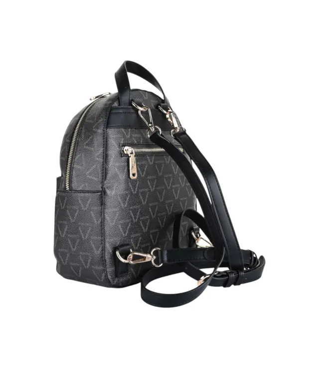 Valentino Bags - Γυναικεία Τσάντα Πλάτης Lady Re VBS8GT20-395 Μαύρο/Γκρι 3