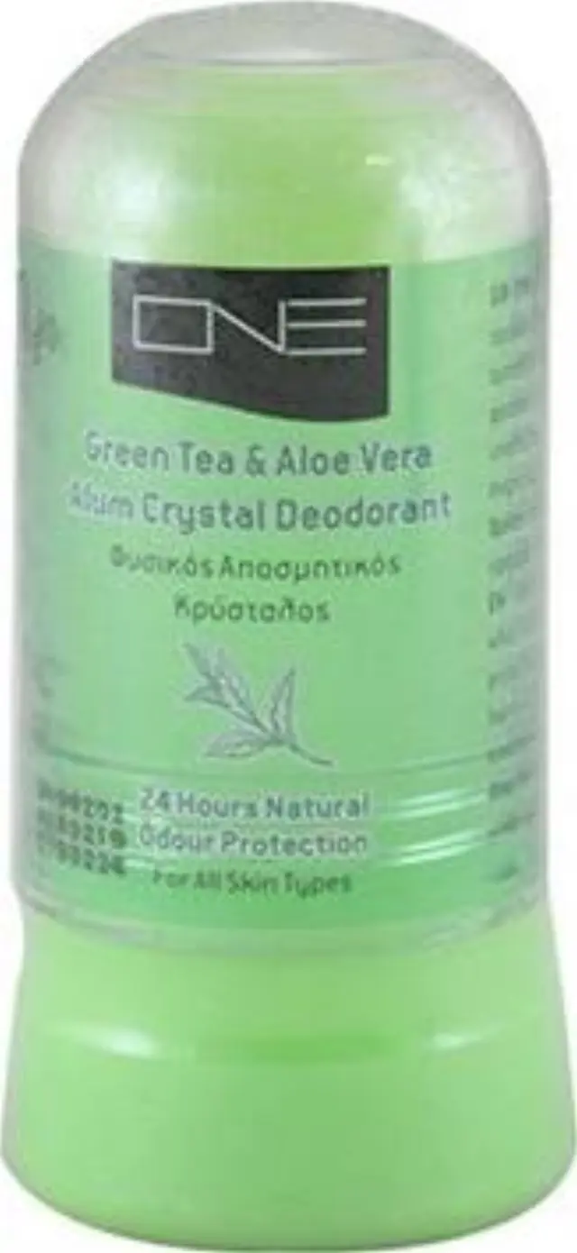 One Aloe Vera Φυσικός Κρύσταλλος Αποσμητικό 80g