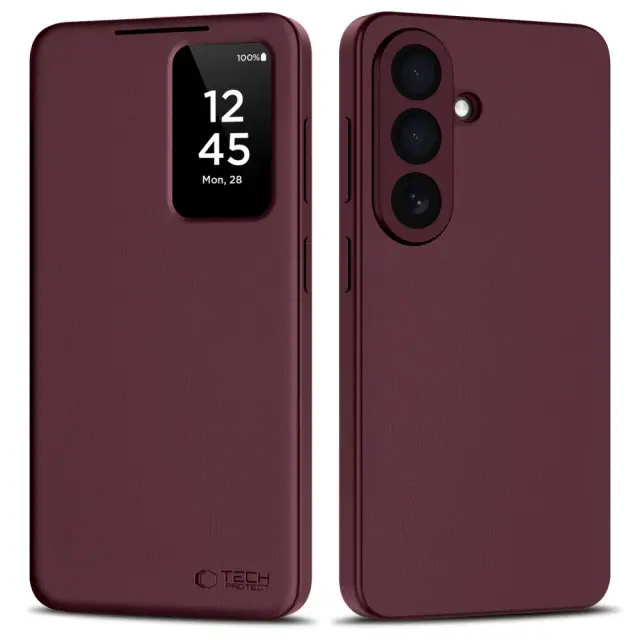 TECH-PROTECT SMART WALLET GALAXY S26+ PLUS MULBERRY