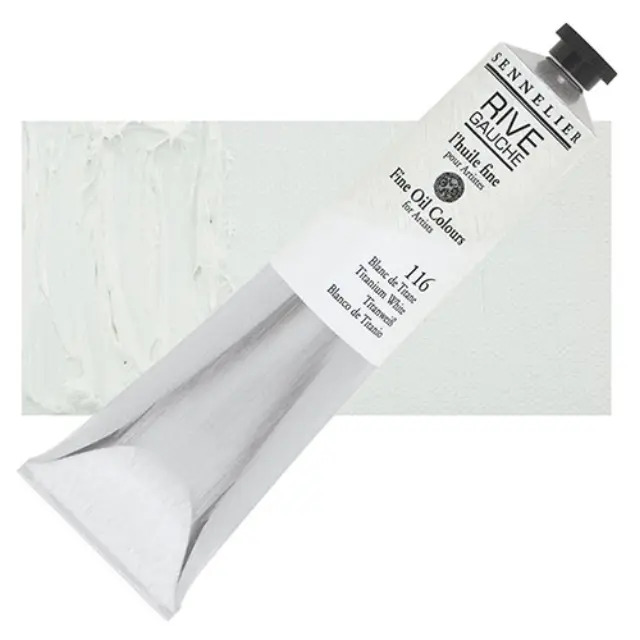 Sennelier Λάδι Rive Gauche 116 Titanium White - 200ml