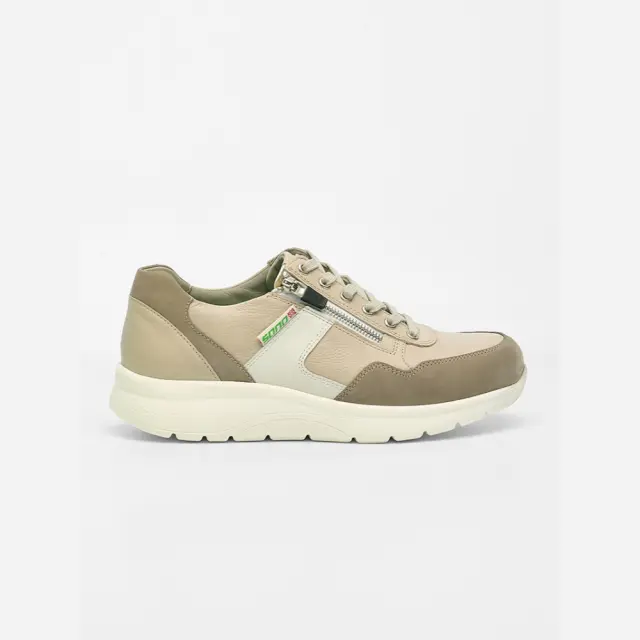 Mephisto/Sano Sneakers Ανδρικό δέρμα/δέρμα Nubuck Μπεζ SAN/AMORY CLOUD - 44