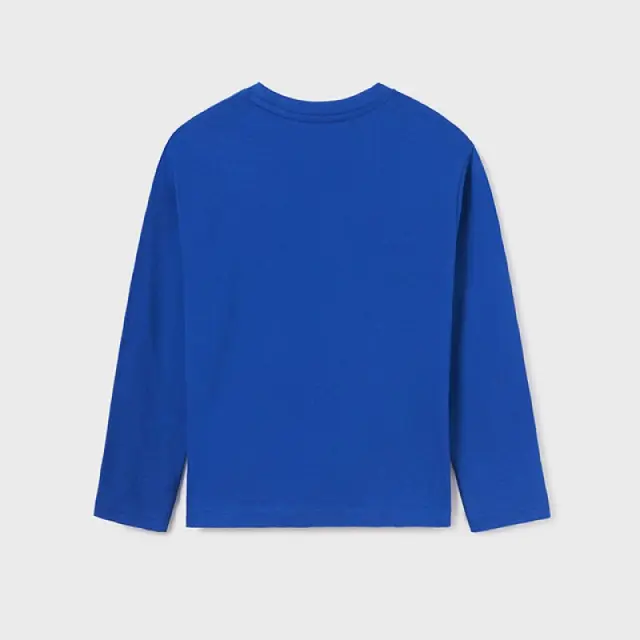 Junior 10 έως 18 ετών Μπλούζα σταμπωτή Better Cotton μπλε - 10Ε 3