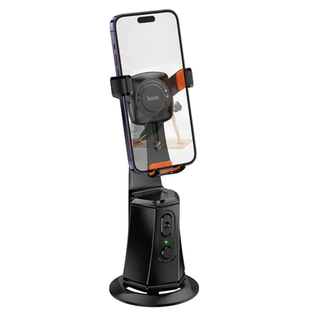Βάση Gimbal Hoco K26 για Συσκευές 4.5"- 7" 1200mAh v5.2 με Αυτόματο Face Tracking έως και 7m και Περιστροφή 360° 3