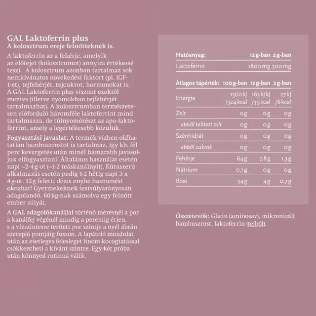 GAL Laktoferrin plus 2