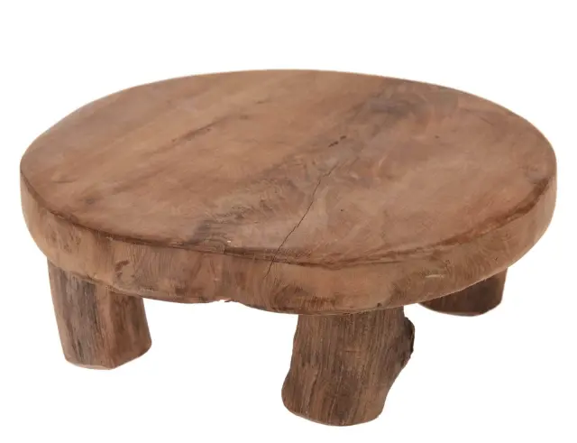 Επιφάνεια Σερβιρίσματος H&S Collection από Ξύλο Teak, με διαστάσεις 20x20x7cm J11300420 2