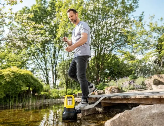 Υποβρύχια Αντλία Ακάθαρτου Νερού Karcher SP 22.000 Dirt Level Sensor Με Μέγιστη ικανότητα άντλησης 22.000 l/h και ισχύ 750W 1.645-851.0