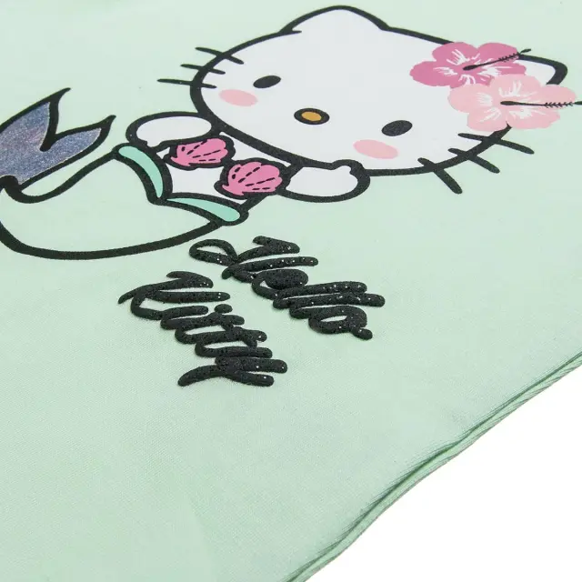 Μπλούζα Hello Kitty ανάγλυφα γράμματα 2