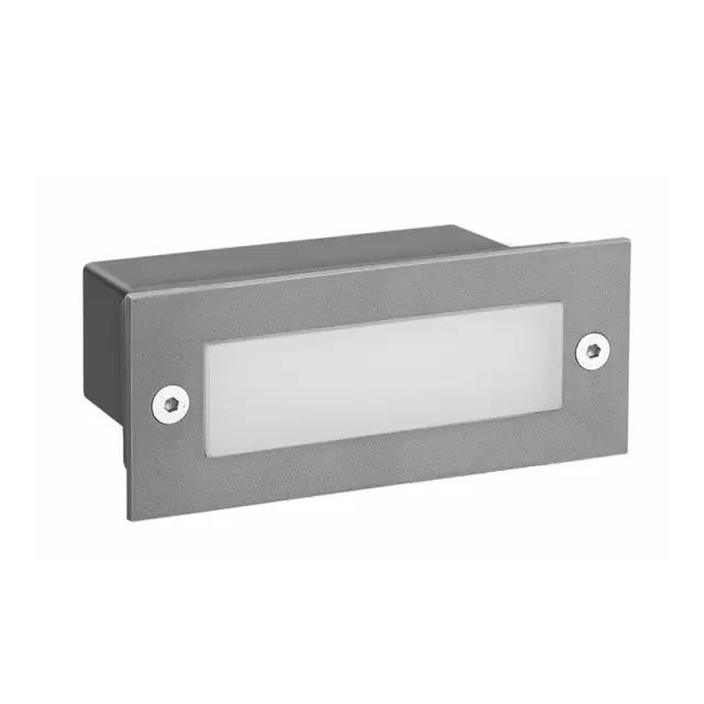 LED STEP LUMINAIRE 110X44 G 2W 6000K 100Lm 230V IP54 RA80 / PAS260GP