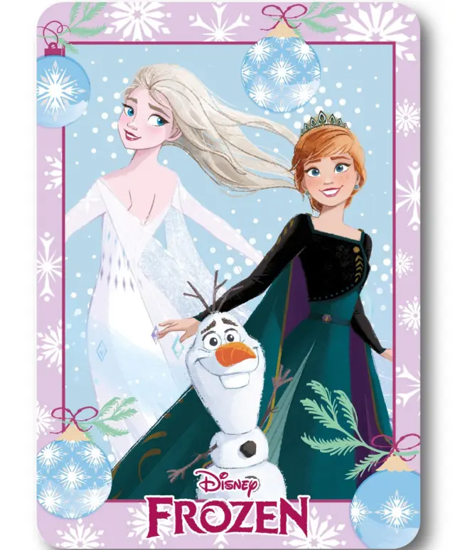 Disney Frozen Holiday Christmas Κουβέρτα Polar Fleece 100×140 cm