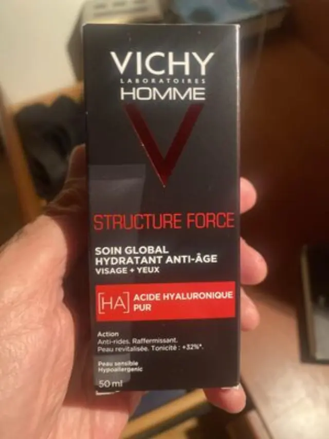 Vichy Homme Structure Force Αντιγηραντική/Συσφικτική για Πρόσωπο/Μάτια 50ml