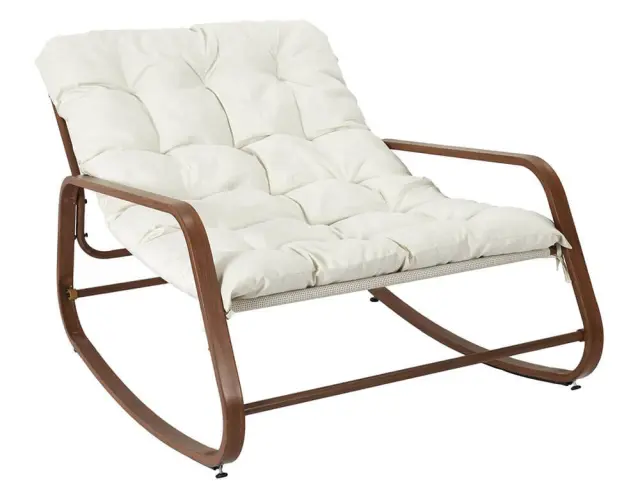 Πολυθρόνα κήπου Miami Home Deco Factory με μαξιλάρι και διαστάσεις 92x130x69cm HDO7309