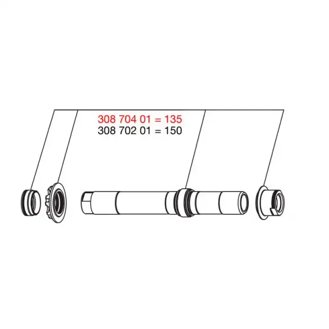ΑΞΟΝΑΣ MAVIC CROSSMAX ST ITS4 135mm 012 2