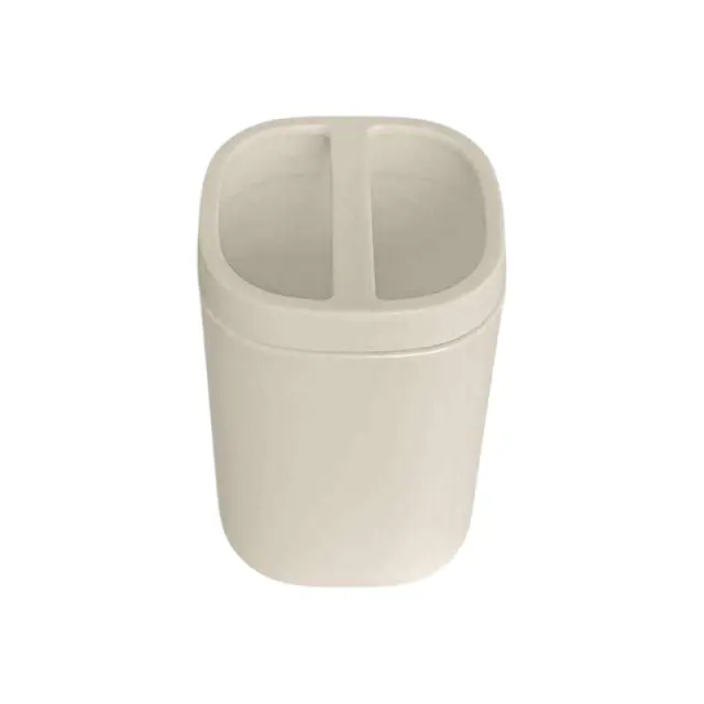Θήκες οδοντόβουρτσας πλαστικές σε σετ 5Χ - Beige - 21554