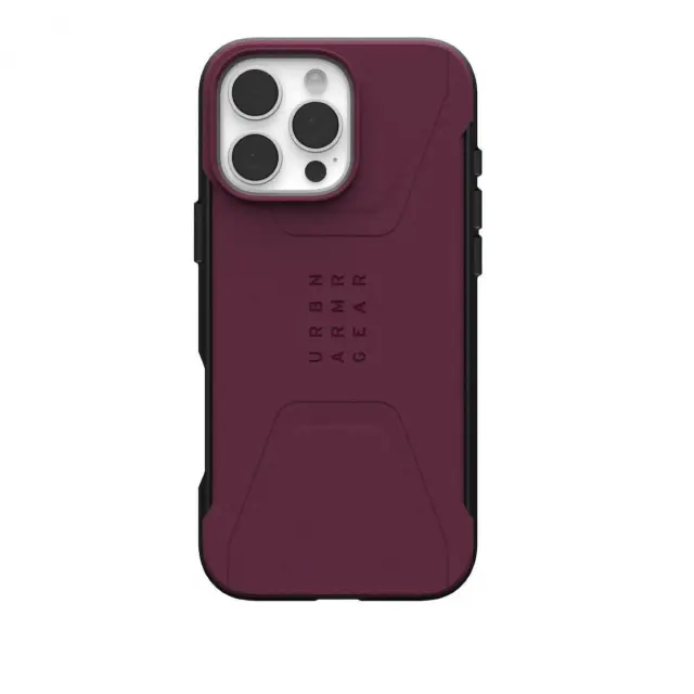 UAG Civilian Magsafe, Bordeaux - iPhone 16 Pro Max